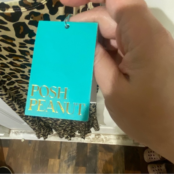 Posh Peanut Lana Leopard Women’s Slip Dress NWT- Bamboo Stretchy - Picture 6 of 7